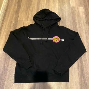 Black Santa Cruz hoodie